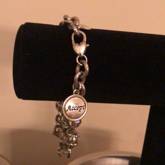 Brighton Breast Cancer Charm Bracelet - Picture 5 of 5